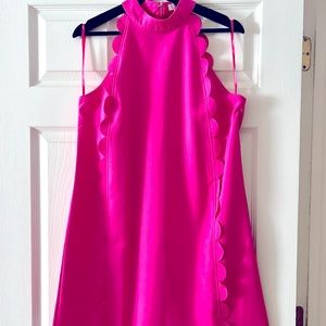 PINK HALTER Boutique Dress
